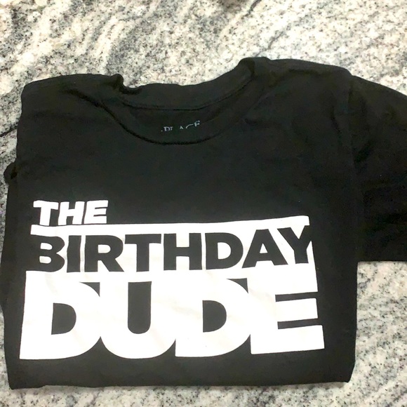 Boys “The Birthday Dude” T-shirt Sz 4/5